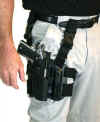 Blackhawk Tactical Thigh Holster with Serpa Lock System